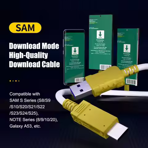 USB TO TYPE-C for Samsung Download Mode Engineering Cable for Samsung Galaxy S8 Through S25 Note 8/9