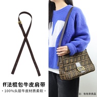 Xiashi Suitable for fendi Crossbody Shoulder Strap Genuine Leather Accessories fendi Baguette Bag Un