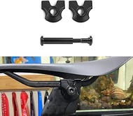 Xotic Tech Seatpost Saddle Clamp Ear + Ti Bolt Kit for Carbon Rail, Compatible with Specialized S-Wo