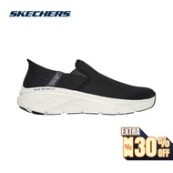 Skechers Men Slip-ins Sport D'Lux Walker 2.0 Reeler Casual Shoes - 232463-BLK Air-Cooled Memory Foam