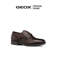 GEOX รองเท้าหนังผู้ชาย รุ่น U WALK PLEASURE F - COFFEE SS25 (U46H8AC6009M_S5BRXX)