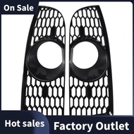2x Car Front Grille Grill Lower Bumper Fog Light Cover Trim For E90 E91 E92 E93 2004-2012 M3 Style A