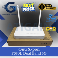 Modem F670 L Xpon Dual Band 5g Modem Epon-Gpon Include Adapter