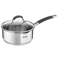 Tefal ILLICO Stainless Steel Induction Saucepan (16cm, 1.3L) Dishwasher Oven Safe No PFOA Silver