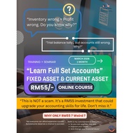 "Learn Full Set Accounts" FIXED ASSET & CURRENT ASSET