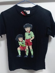 全新 足球小將 隊長小翼 立花兄弟 TEE TSHIRT T-SHIRT 短袖 衫 黑色 戴志偉 大空翼 日本 漫畫 動畫 足球 FOOTBALL SOCCER 非 波衫 球衣 