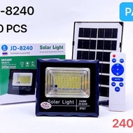 Lucky.EzShop🔥JD - 8240 Solar Lights 240W ไฟโซล่า ไฟสปอตไลท์  ไฟ Solar Cell ใช้พลังงานแสงอาทิตย์ ไฟกั