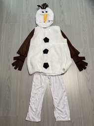 迪士尼冰雪奇緣frozen olaf 雪寶套裝服裝Cosplay cos服