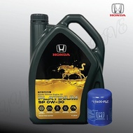 NEW ORI HONDA FULLY 0W30 4L CIVIC ACCORD HRV BRV CRV ODYSSEY STREAM FREED CITY JAZZ ENGINE OIL SYNTH