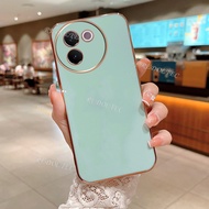 Case VIVO V30e 5G New Style Lens Film Protection Casing VIVO V30e VIVOV30e VIVO V30 E 6D Plating Ele