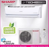 Sharp 1.0hp J-Technology Split Type Inverter Aircon