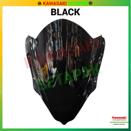 WINDSHIELD (35CM) KAWASAKI ZX6R (2025-2026) -BLACK / SMOKE