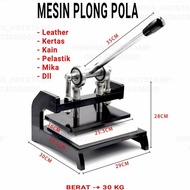 mesin press plong pola bahan kain kulit dan kertas Best