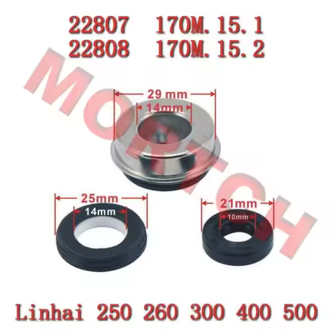 Water Pump Seal 0180-6069 For CFMoto CForce 188 500 ATV CF 450 400 520 550 500 625 600 X5 X6 X8 800 