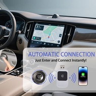 กล่องตัวรับสัญญาณ WiFi รถยนต์แบบมีสายไปยังไร้สายสำหรับตัวรับสัญญาณ WiFi Carplay สำหรับโทรศัพท์ IOS 6