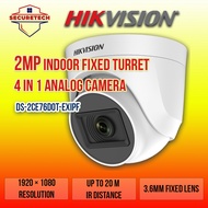 Hikvision DS-2CE76D0T-EXIPF 3.6mm 2MP Dome Camera | EXIR Night Vision | CCTV