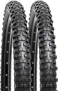 YUNSCM 2-PCS 24" Mountain Bike Tires 24x2.30/56-507 Compatible with Mountain Bike 24x2.25 24 x 2.30