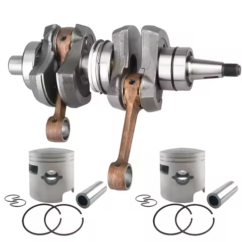 61N 69P Crankshaft Assy with STD Piston Set For Yamaha 2T 25HP 30HP Outboard Engine 61N-11400 69P-11