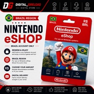 Nintendo eShop Gift Card Brazil (BRL) – Digital Code