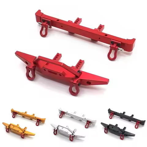 HB Toys ZP1001 ZP1002 ZP1003 ZP1004 ZP1005 ZP1008 ZP1010 Metal Front and Rear Bumper 1/10 RC Car Upg