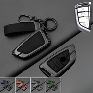Zinc Alloy Leather Car Key Case Cover For BMW X1 X2 X3 X4 X5M X6 1 2 3 4 5 6 7 8
