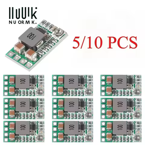5/10pcs Step Down Power Supply Module Buck Converter DC-DC 4-18V To 0.8-17V 1.8V/2.5V/3.3V/5V/9V/12V