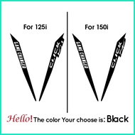 ✆ ⊙ ◆ Honda Click 125i 150i Game Changer Front Fairings Sticker Decal for Motorcycle Fender v1 v2 v