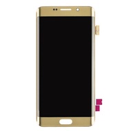 SAMSUNG LCD DISPLAY ORI S6 EDGE PLUS SCREEN DIGITIZER+WITH TEMPER GLASS