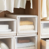 日本天馬 Fits unit 35面寬單層抽屜收納箱-高30CM-3入