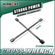MONAKE German Tools Cross Wrench 350mm TY 8-23mm CRV Repair Socket Wrench Y-Type T-Type Wrench Socke