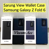 Case Z Fold 6 || Smart View Wallet Case Samsung Galaxy Z Fold 6 Samsung Z Fold 6 Flip cover/ Leather