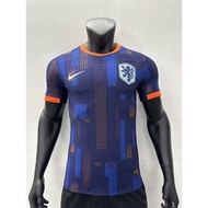 Player version 24-25 Dutch away football jersey, high-quality jersey, short sleeved football jersey