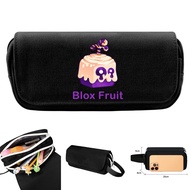 Dragon Blox Fruit Leopard Dough Pencil Case Bags School Pencil Box Large Capacity Handbag Creative Z