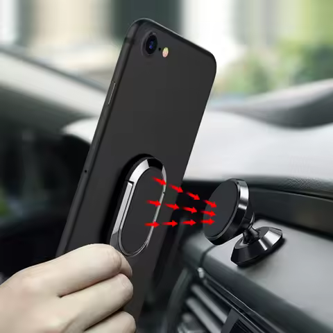 360 Rotate Magnetic Bracket Case For Cubot P90 P80 P60 Note 50 40 21 X70 X90 X100 A10 A20 A30 A40 Ma