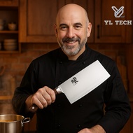 Dao Thái 3 lớp VG10 Miyabi Nhật Bản - Thép Damascus bền cứng đẹp