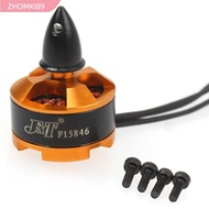 ZHOMKI89 Mini Brushless Motor, Gold/Silver CW CCW Brushless Motor,  1806 2400KV FPV Drone Quadcopter