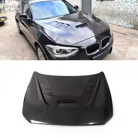 For BMW 116i 118i 120i 125i M135i F20 F21 Carbon Fiber Engine Hood Bonnet Lightweight Racing Perform