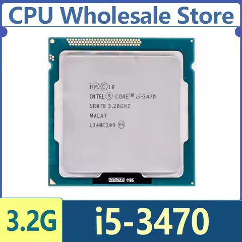 Intel Core i5-3470 i5 3470 3.2 GHz SR0T7 SR0T8 Quad-Core CPU Processor 6M 77W LGA 1155