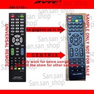 Universal remote control for centrix smart tv remote na gagana sa tv mo