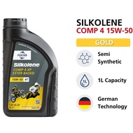Silkolene 4T |  Comp 4 XP  | 15W50 | 10W40 | Semi Synthetic Ester Based | Engine Oil |