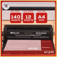 ➴ ✈ ❐ OFFICOM Wire Binding Machine A4  W12M Heavy Duty Binder Double Loop Wire Bind for Notebook