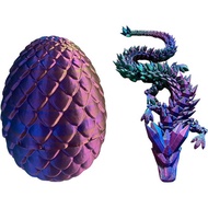 3D Printing Dragon Egg Set Crystal Dragon Ornaments Figure Toy Dragon Toy