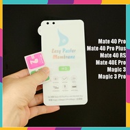 PPF anti-scratch flexible screen protector for Huawei Mate 40 Pro Plus, Mate 40 RS, Mate 40E Pro, Ma