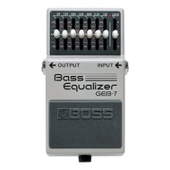 Boss GEB-7 Equalizer Bass Effect Pedal with 7-Band EQ Pedal