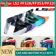 【xps】Original LS2 Visor Lens Fit For FF353 FF328 FF320 FF800 LS2 Helmet LS2 FF353 Motorcycle Helmet 