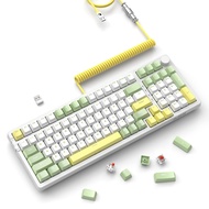 [Direct from Japan]AJAZZ AK992 Mechanical Keyboard Wireless/Bluetooth/2.4G/Wired Type-C Gaming Keybo