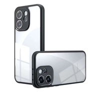 OPPO Reno15F Shockproof Case Colored Edges Clear Back Reno 15F 5g Direct Model