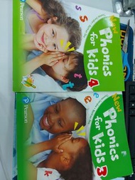 Pearson New Phonics for Kids 3 & 4