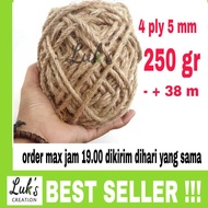 JUNE ROPE 4 PLY 5 MM 38 METERS 250GR - JUNE ROPE - RAMI ROPE