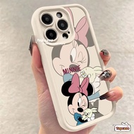 Compatible for Infinix Smart 8 7 Hot 40i 30i 30Play 30i Spark Go 2024 2023 Note 30 VIP 12 Turbo G96 Cute Wink Mouse All-inclusive Phone Case Soft Cover